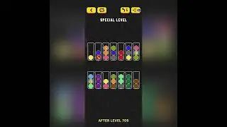 Ball Sort Special Level - Locked Ball (after Level 705)