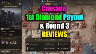 Night Crows Crusade 1st Diamond Payout & Round 3 Reviews