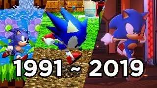 Evolution Of Sonic Games; 120 Games (1991 to 2019) 🦔