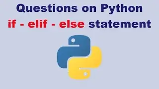 Python if elif else