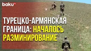 Турция Приступила к Разминированию Границы с Арменией | Baku TV | RU