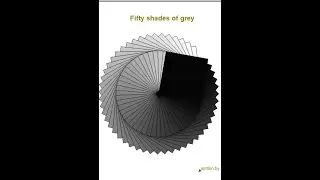 50 shades of grey using python