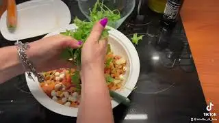 INSALATA DI CECI SPECK E MELONE 😋