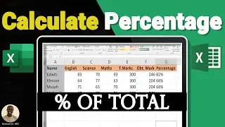 How to Calculate Percentage in Excel \\ Apply Percentage Formular - Full Guide