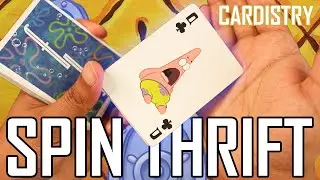 FLASHY Beginner CARDISTRY Flourish | SPIN THRIFT