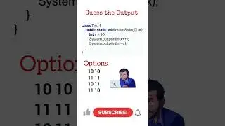 Day 98 | Guess the output | #corejava #java