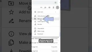 How to Move Files into Google Drive Folders