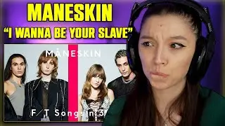 MÅNESKIN - I WANNA BE YOUR SLAVE | THE FIRST TAKE | FIRST TIME REACTION