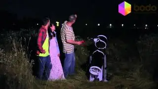 Звездное небо через телескоп