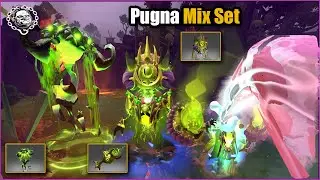 DOTA 2 Pugna Immortal Mix Set Eye of Ix'yxa + Chalice of Ix'yxa + Draining Wight