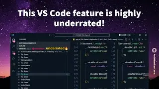 This VS Code feature is highly underrated! | VS Code's Timeline