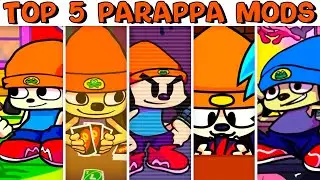 Top 5 Parappa Mods - Friday Night Funkin'