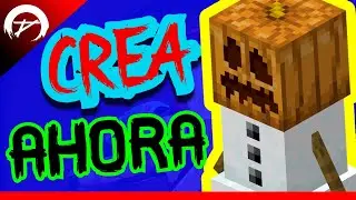 😈👌 Como HACE un GOLEM de NIEVE 🖖👽 en Minecraft 1.21 ✋😐