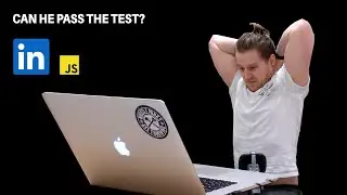 Senior developer takes the linkedIn Javascript assessment