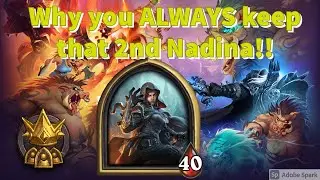Tess Greymane feeds off of DRAGONS! Hearthstone Battlegrounds