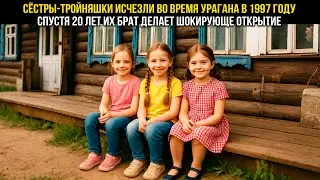СЕСТРЫ-ТРОЙНЯШКИ ИСЧЕЗЛИ ВО ВРЕМЯ УРАГАНА В 1997-ОМ, СПУСТЯ 20 ЛЕТ ИХ БРАТ НАХОДИТ НЕЧТО ШОКИРУЮЩЕЕ