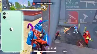 📲FreeFire New iPhone 11 ⚡️ | M1887 King Is Back 🫨Full Gameplay Solo Vs Squad ❤️