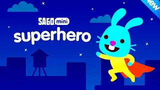 Sago Mini Superhero | Саго Мини Супергерой - Развивающий мультик (ИГРА) | Children's cartoon game