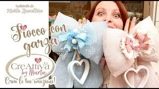 Fiocco con garza