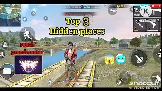 Top 5 Hidden Places in Bermuda & Nextera | BR Rank Push Trick | Garena Free Fire 🔥