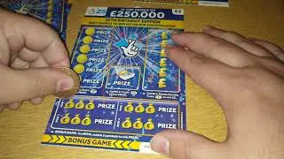 250,000 scratch cards /Top 100,000 scratch cards bust or win