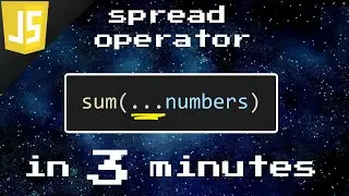 JavaScript spread operator 🌈