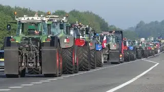 Chaos op de snelweg  Boerenprotest 2022 #stikstof