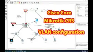 how to configure mikrotik switch vlan with cisco switch