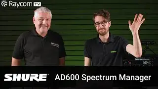 Shure AD600 Spectrum Manager | Walkthrough