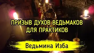 ПРИЗЫВ ДУХОВ ВЕДЬМАКОВ. ДЛЯ ПРАКТИКОВ. ВЕДЬМИНА ИЗБА ▶️ МАГИЯ