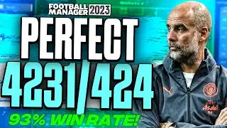 93% Win Rate | Pep's PERFECT 4231/424 FM23 Tactics! | Best FM23 Tactics