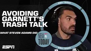 The hilarious way Steven Adams avoided Kevin Garnett's trash talk | NBA Today