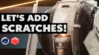 Add Scratches To Your 3D Materials In Cinema 4D & Redshift