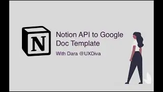 Notion API to Google Doc Template