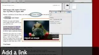 Annotate PDFs with Apple's Preview