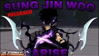 *NEW*💪🟣Roblox tsb script | Sung jin woo moveset | Working stat system | Custom SFX & VFX | RELEASE⚫️