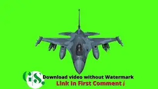 Fighter jet  Green Screen Video