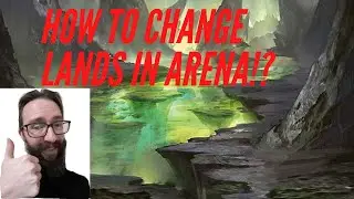 How to Change Basic Lands | Magic: The Gathering Arena | Ikoria Updated