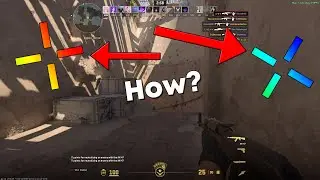 CS2 RGB Crosshair Tutorial - FAQ in description
