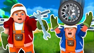 ПОСТРОИЛИ НАСТОЯЩИЙ ПАРОВОЙ ДВИГАТЕЛЬ в Scrap Mechanic!!!