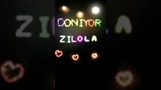 Doniyor va Zilola ismiga video