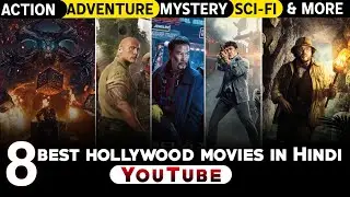 Top 8 Best Action Fantasy Hollywood Movies in Hindi on YouTube | 2024 Hollywood Movies