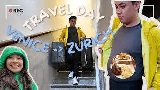 Travel Day from Venice Marco Polo Airport 🇮🇹 to Zurich Switzerland🇨🇭! via Swiss Air