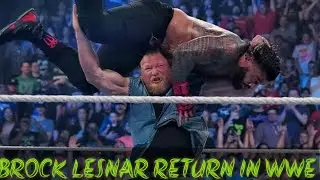 "BROCK LESNAR VS ROMAN REIGNS IN SUMMER SLAM 2022 OFFICIAL""|| #brocklesnar #romanreigns #wwe