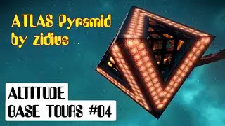 Altitude low orbit hub base tours #04 - ATLAS Pyramid by zidius #nomanssky