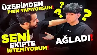 CARL A BÜYÜK KIŞKIRTMA! EVİNDEN ALDIM! SENİ EKİPTE İSTEMİYORUM DEDİM! ağladı :((