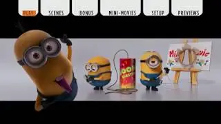 Despicable Me 2 - DVD Menu Walkthrough