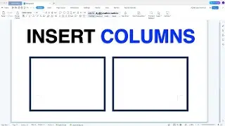 How To Insert Column In WPS Office