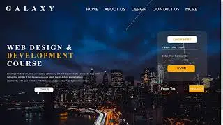 ASMR Programming - Creating a Website with Login Form Using HTML and CSS - No Talking