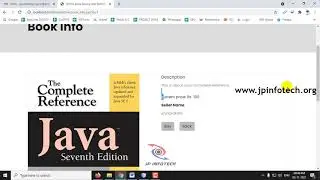 Online Book Buying and Selling Portal | Java | JSP | MYSQL | Java Final Year Project 2024